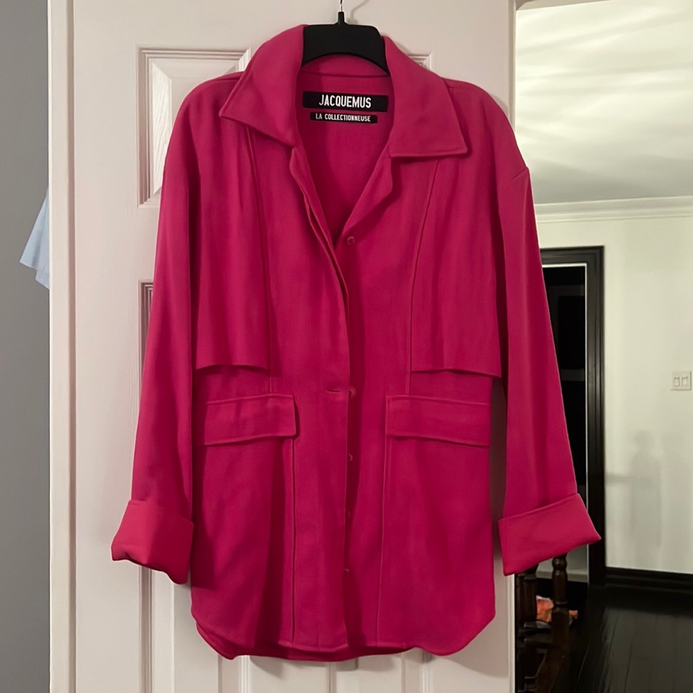 JACQUEMUS pink blazer
